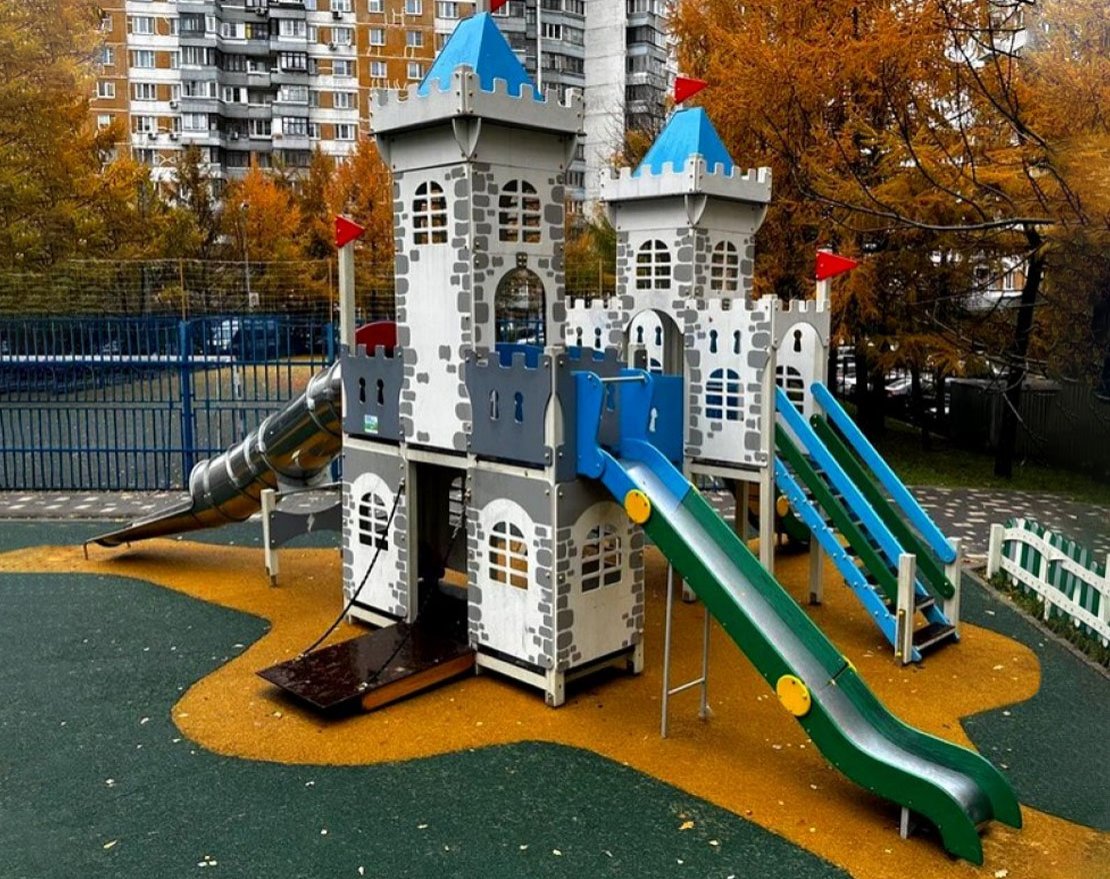 Уличный ДСК Фэнтези замок 1 - вид 1