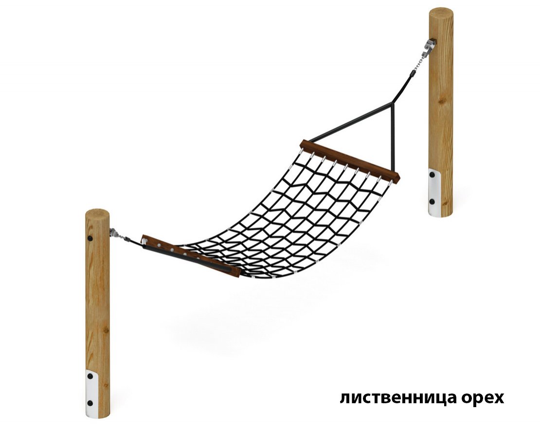 Качели-гамак Тихая сиеста (лиственница) - вид 2