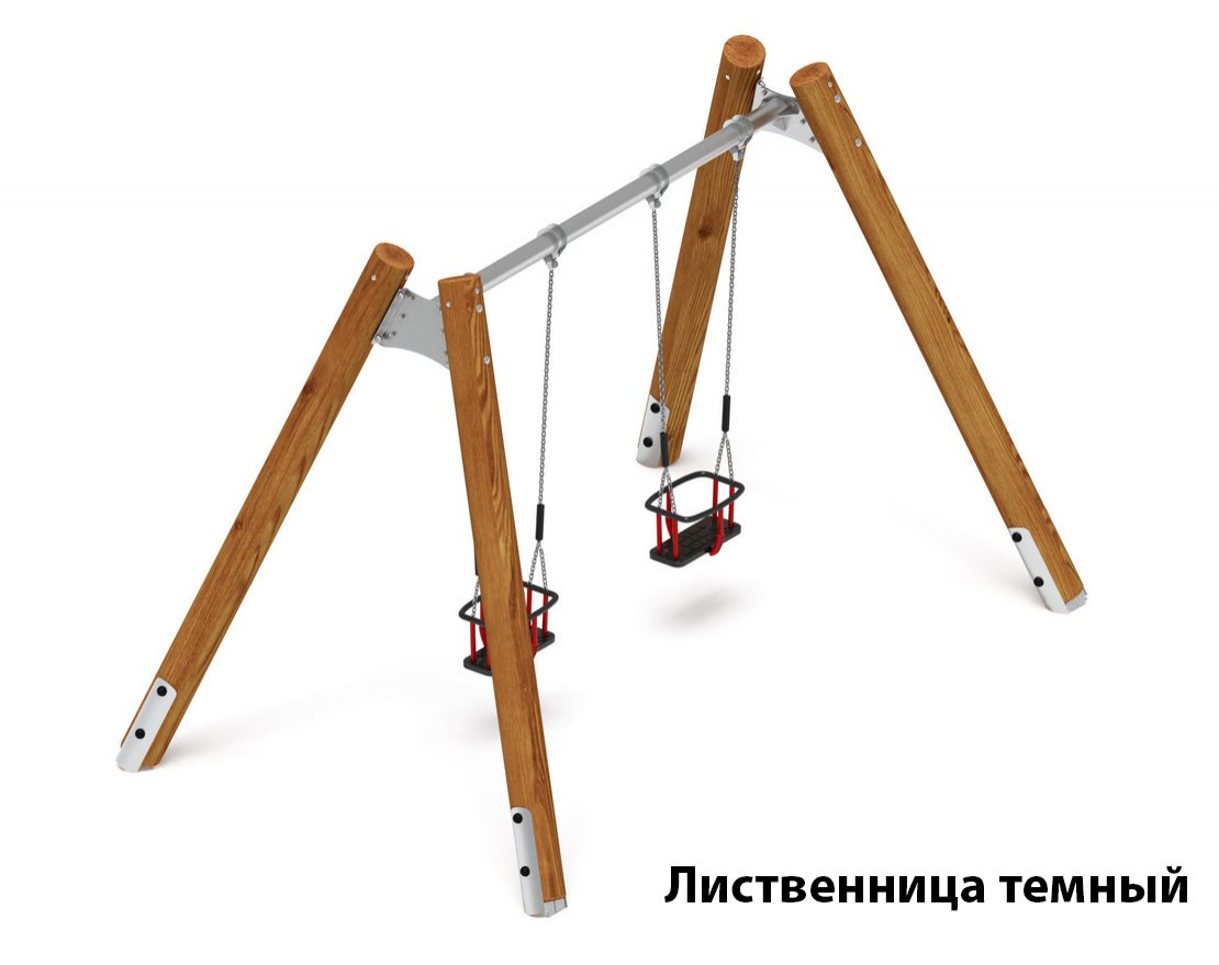 Качели Единство (лиственница) 11 - вид 1