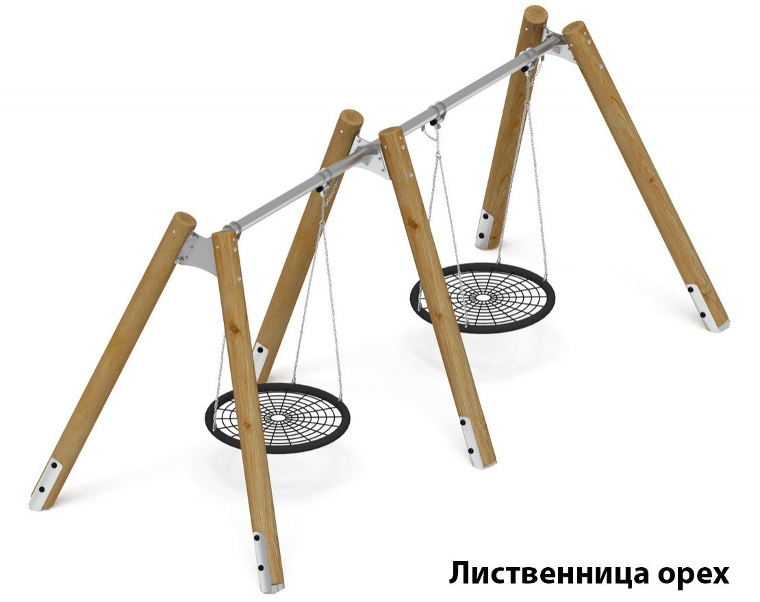 Качели Единство (лиственница) 12 - вид 2