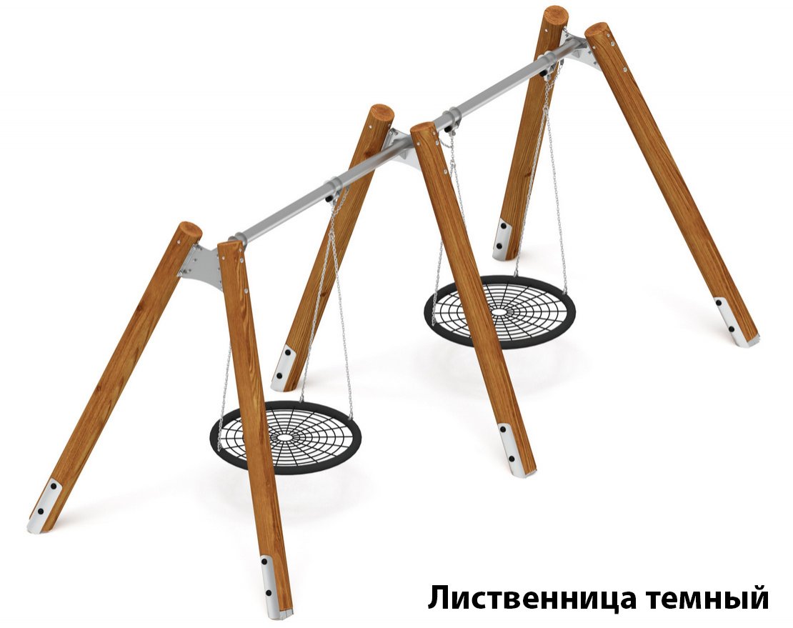 Качели Единство (лиственница) 12 - вид 1